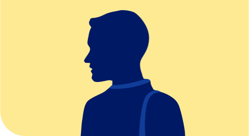 Silhouette of man