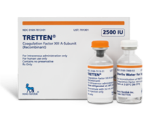 Tretten® (Coagulation Factor XIII A-Subunit [Recombinant]) prescription