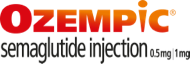 Ozempic® (semaglutide) injection 0.5 mg, 1 mg, or 2 mg logo