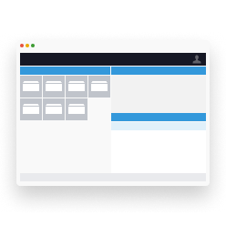 Sample request portal screenshot